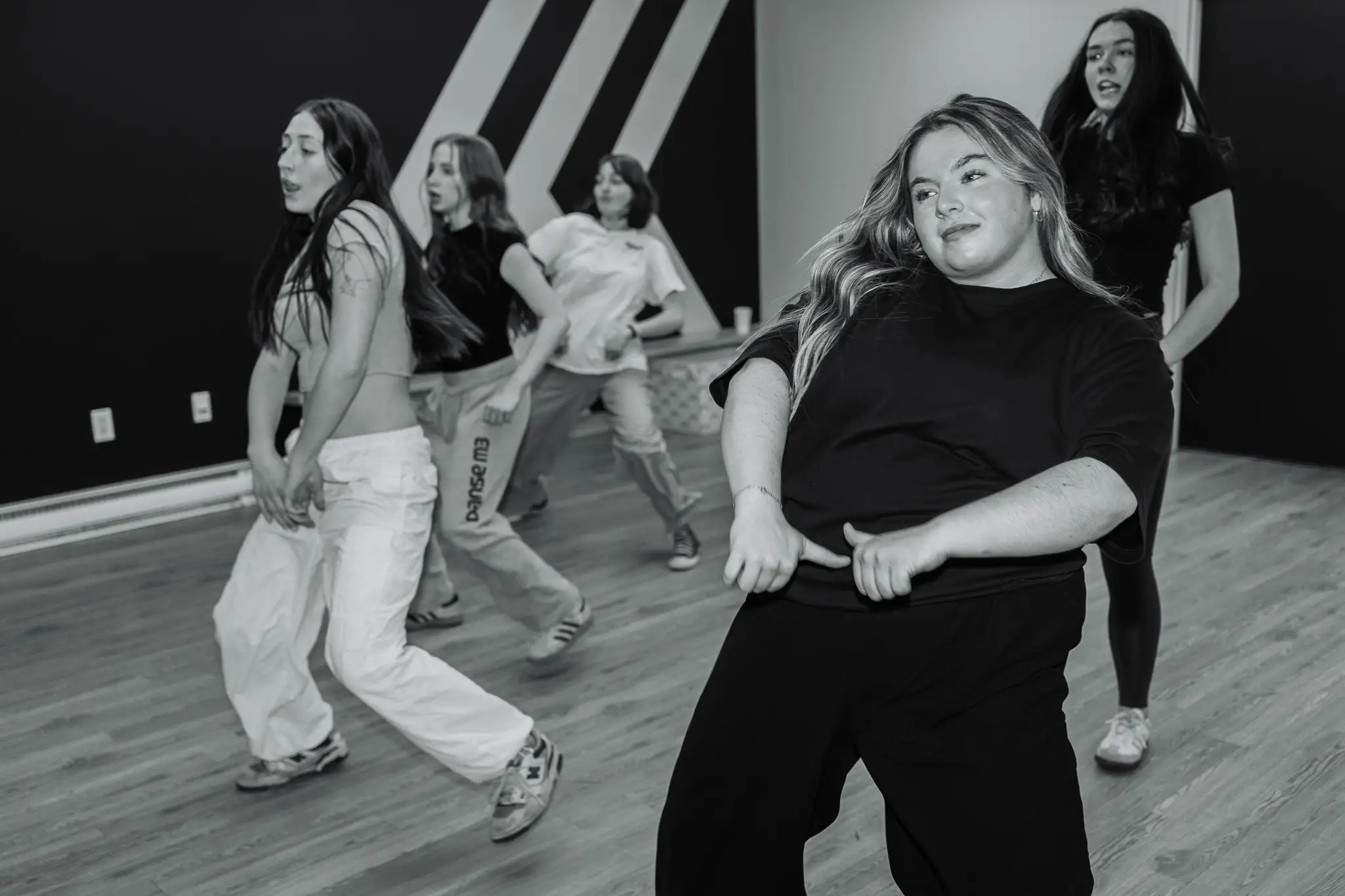 Groupe des troupes compétitives de l'École de Danse M3 à Cowansville