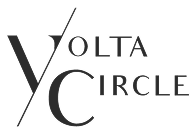 Logo with stylized letters V and C with Volta Circle text in a minimalist black design.