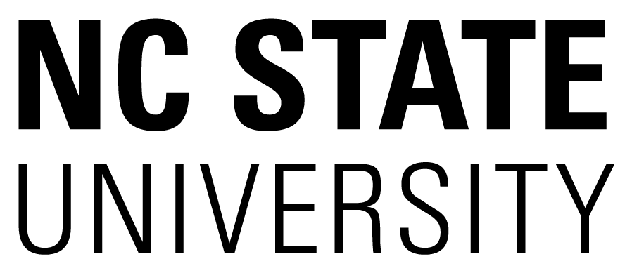 NC State University text in bold uppercase letters.