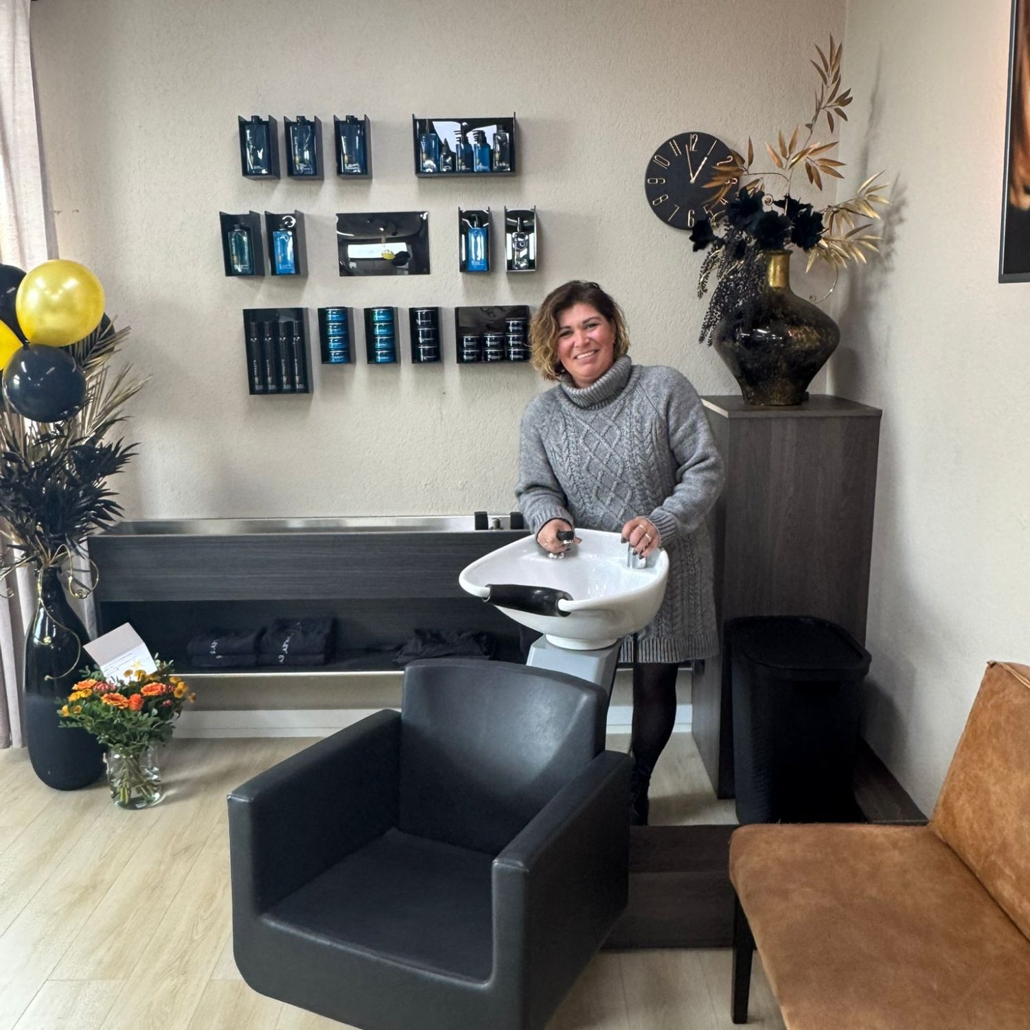 Sfeervol interieur van Nail & Hair Studio Voorne in Rockanje