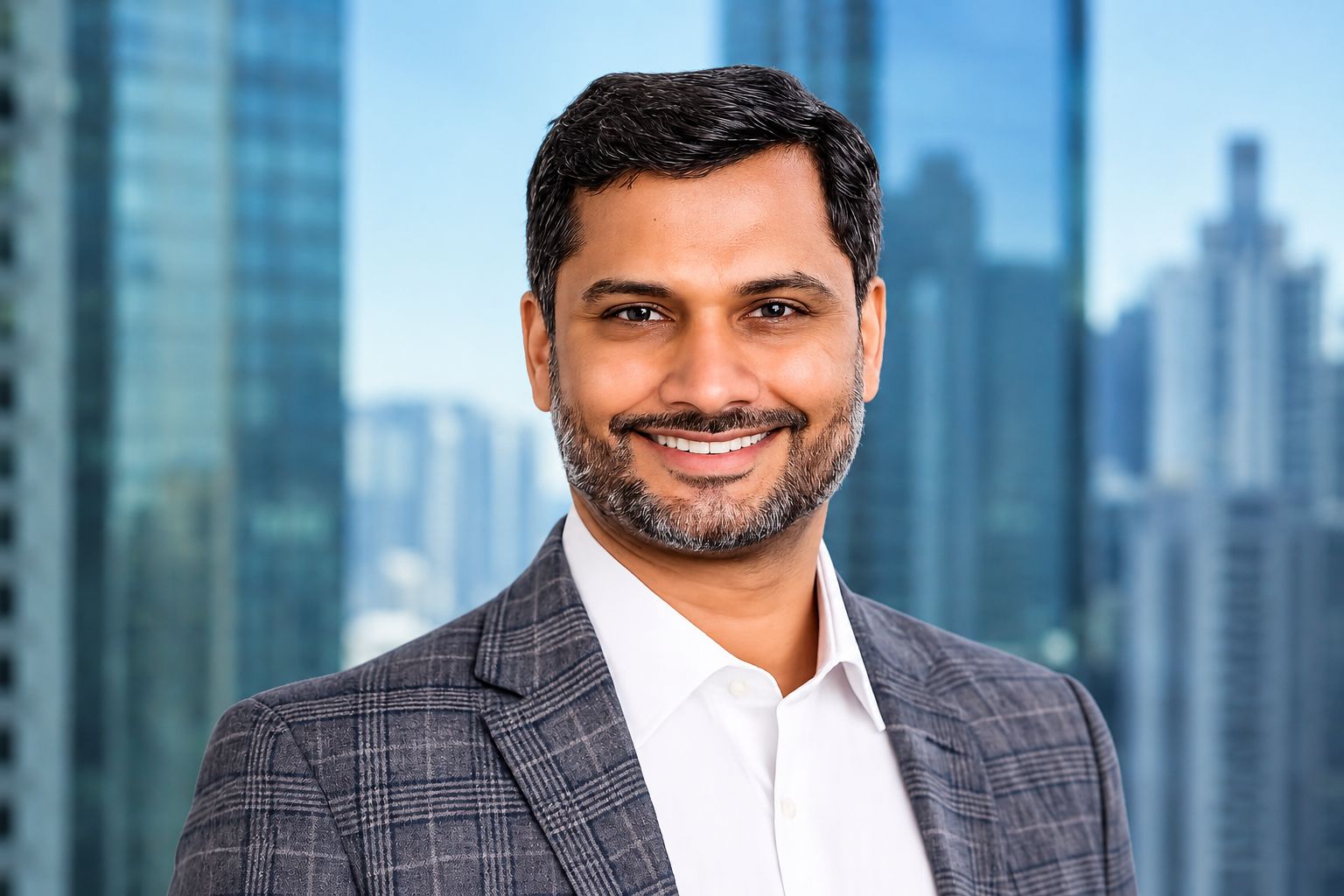 Portrait of Sai Yerrapathruni, Senior Vice President of Service