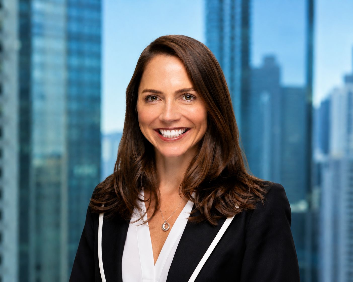 Portrait of Lisa Macron, Senior Vice President of Product Marketing & Innovation