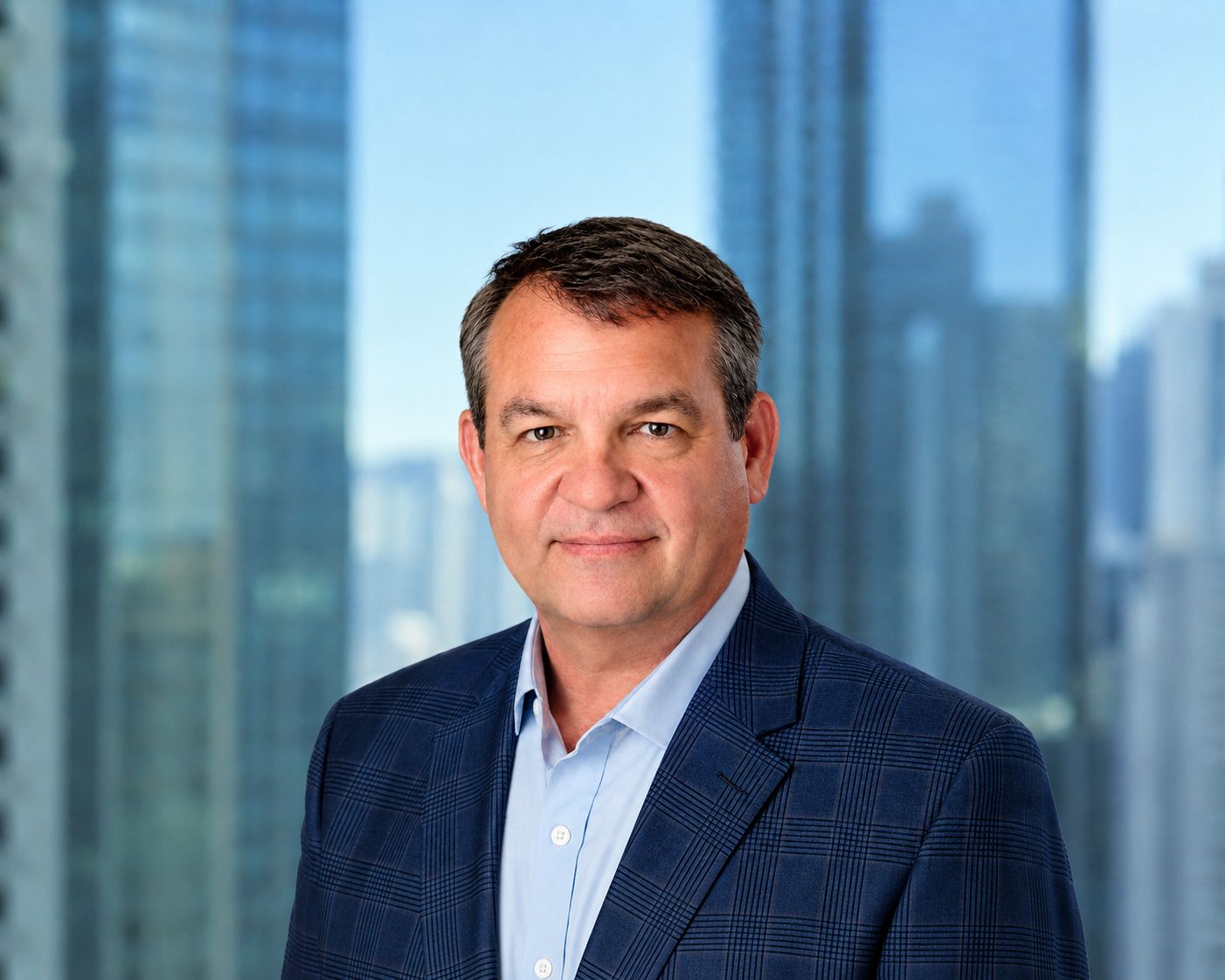 Portrait of Jeremy Harrell, Senior Vice President of Fabrication Solutions