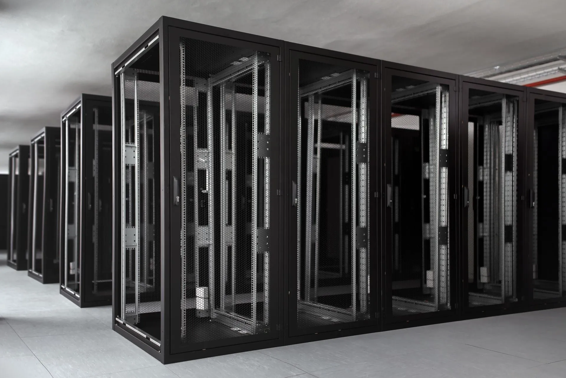 Integrated equipment racks in a data center