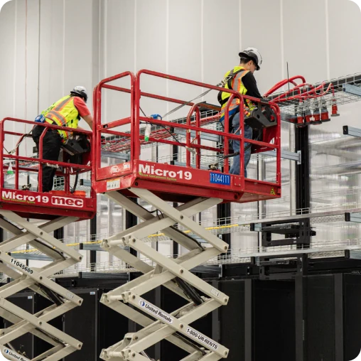 Accelevation electrical fit-out services
