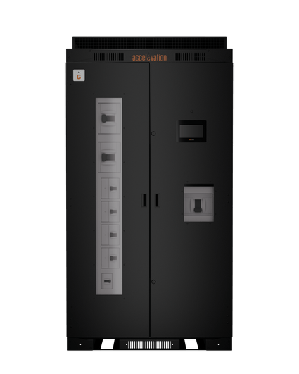 A power distribution unit cabinet