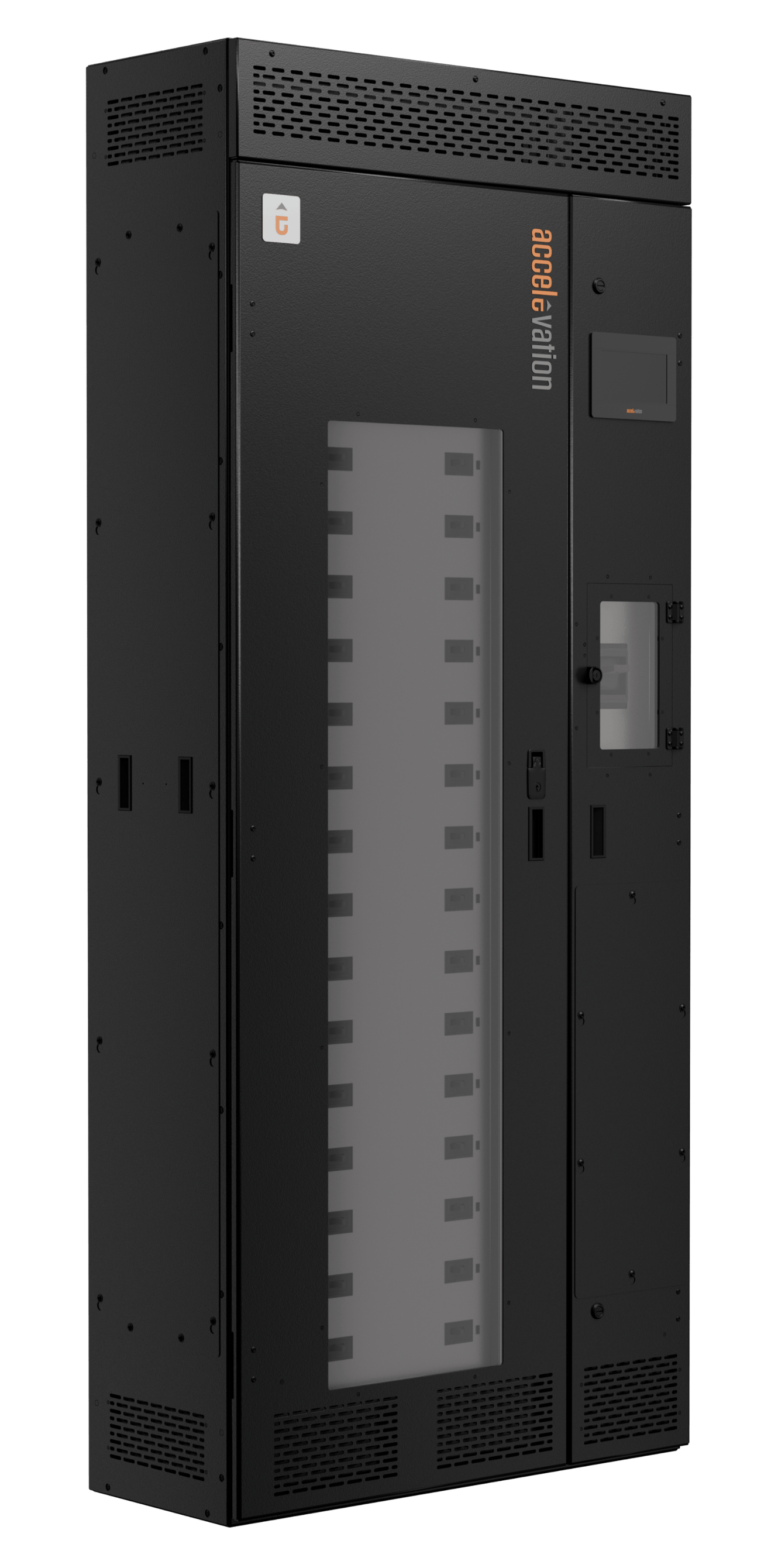 High-density Remote Power Panel, three-quarter view