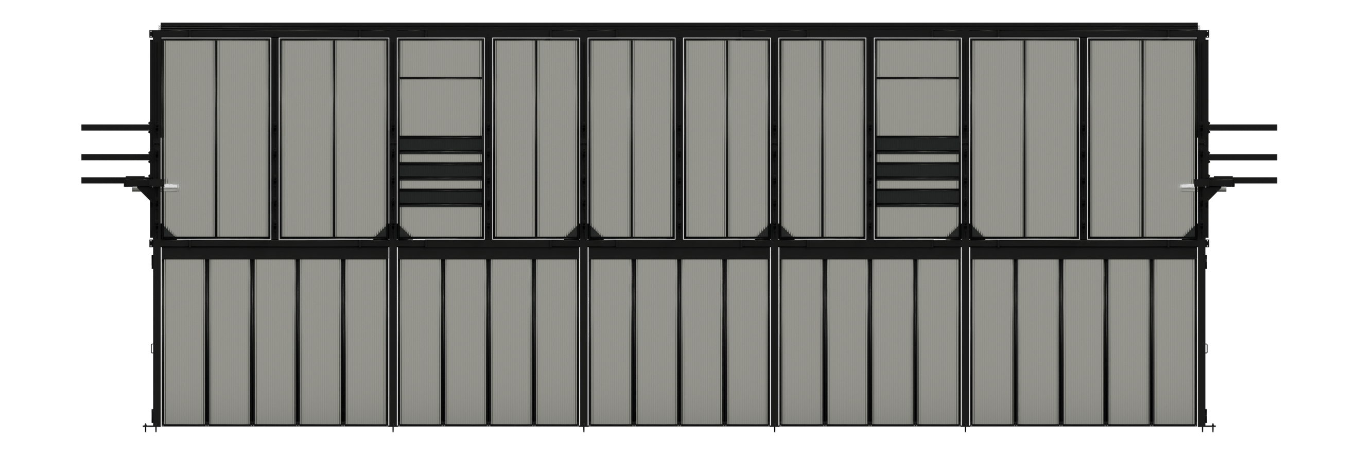 TechFrame support system, side view render