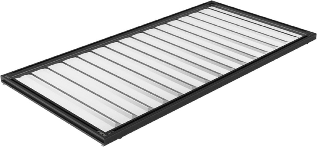 Drop tile containment roof