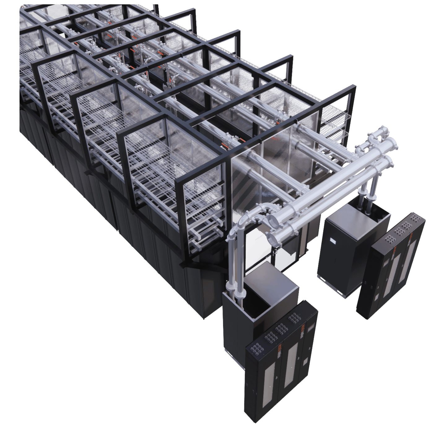 SkyBridge integrated modular infrastructure render