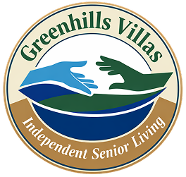 Greenhills Villas circular logo.
