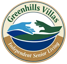 Greenhills Villas circular logo.