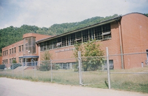 Clear Fork High School in Colcord, now closed.