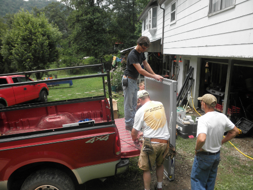 First solar thermal installation in Coal River Valley