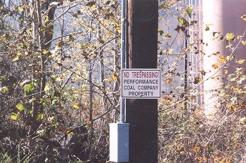 No trespassing!