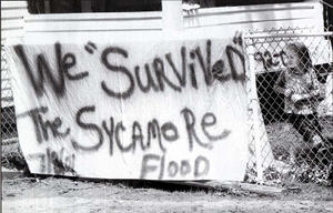 Sycamore Creek Flood of 2001—devastated Colcord and Dorothy.