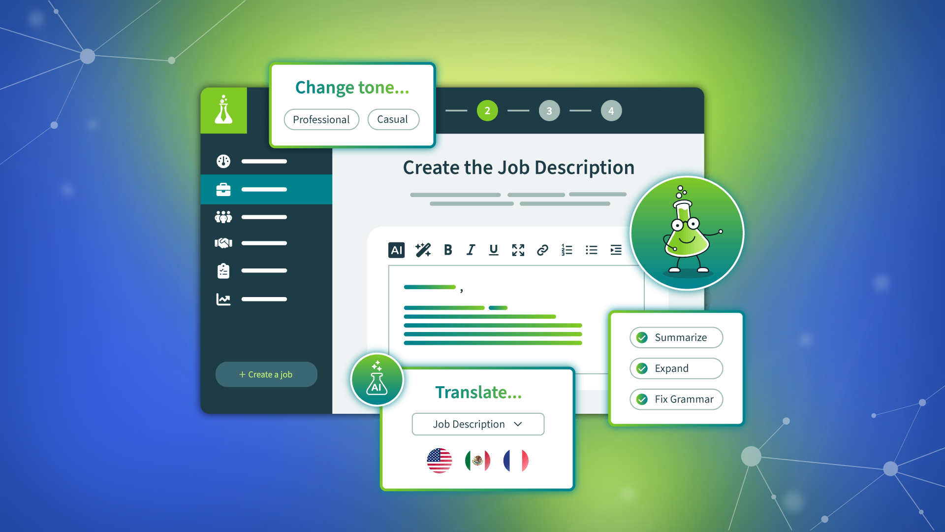 Less Time Drafting, More Time Hiring: AI Job Description Writer