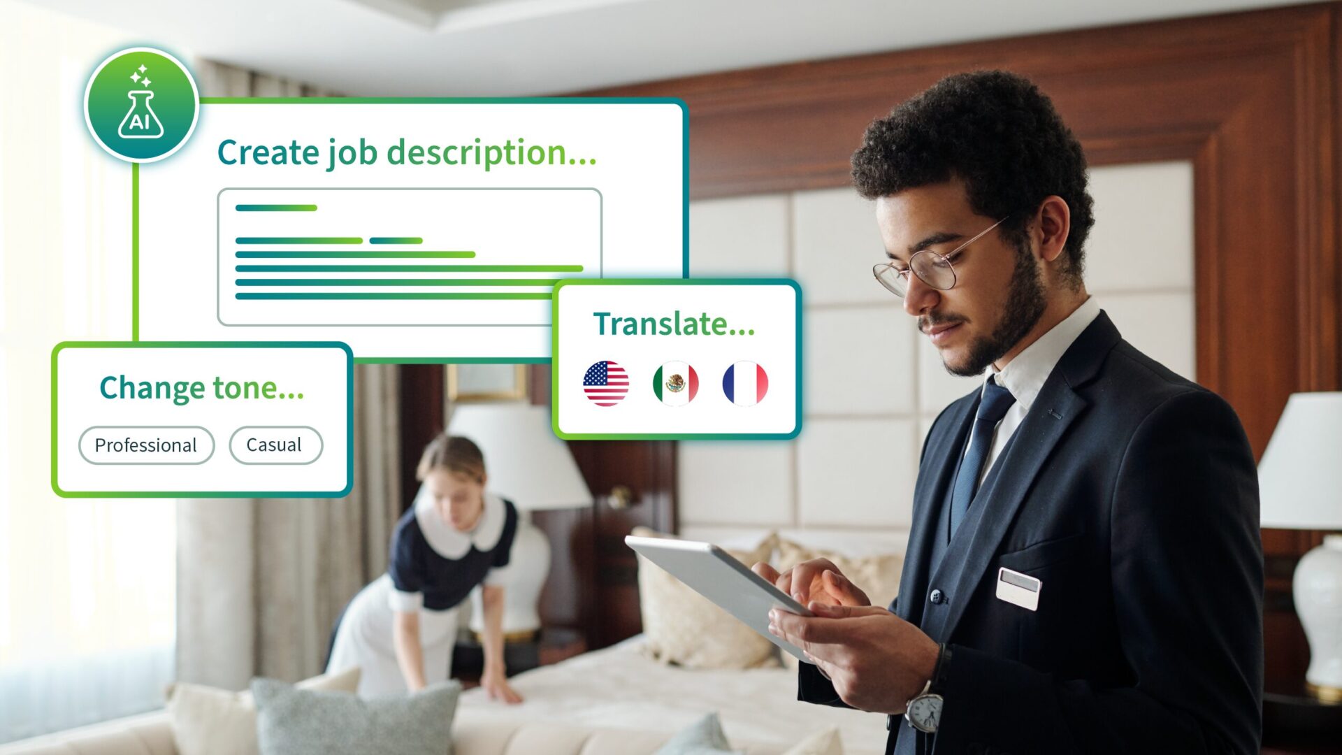 Boost Hotel Hiring with Beaker AI’s Content Generation