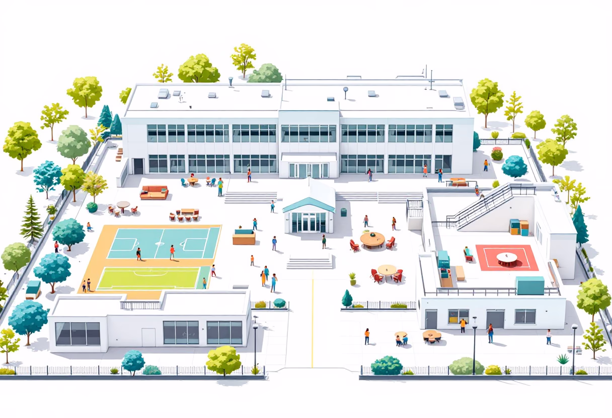 image of school map