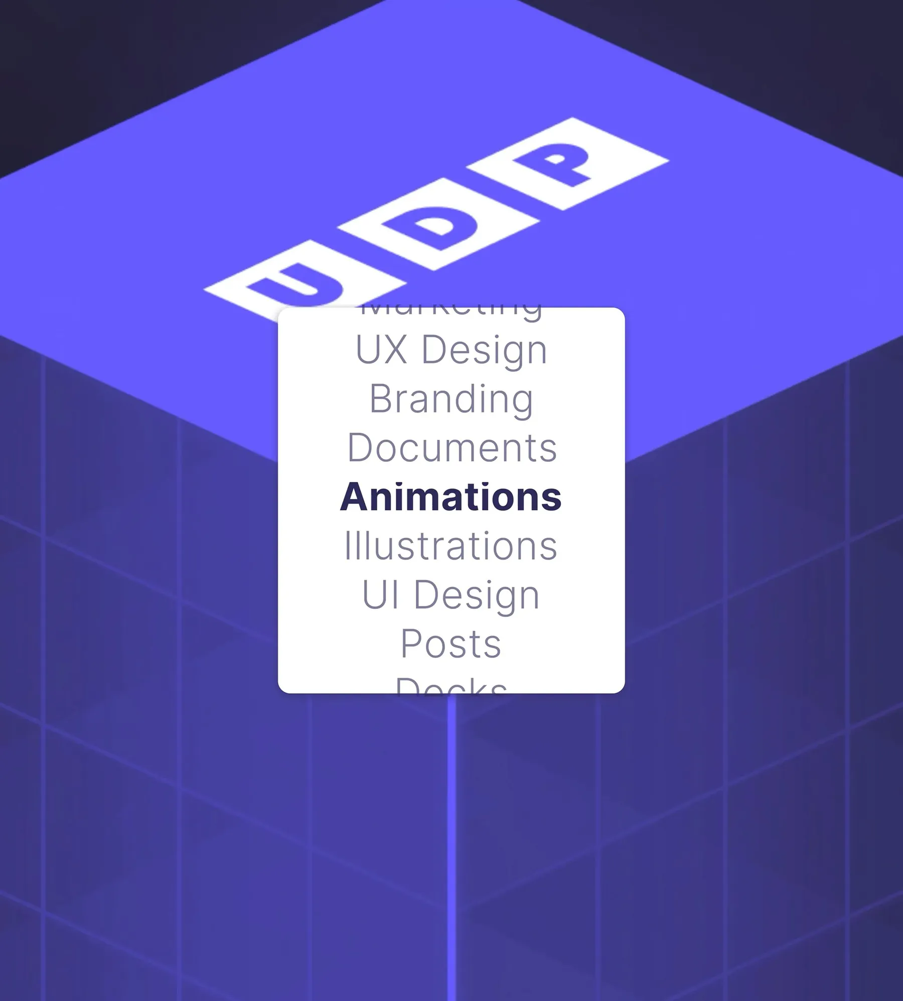 UDP project — digital platform design by Digital GHP