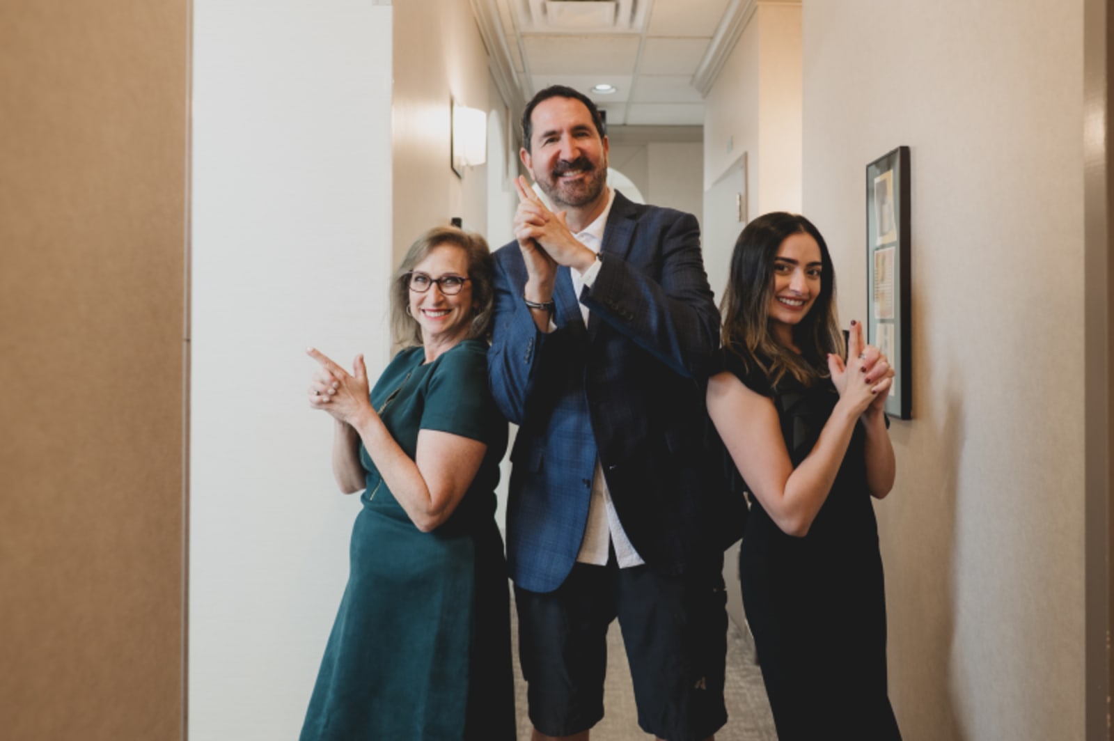 Washington Center for Cosmetic & Family Dentistry team members posing together