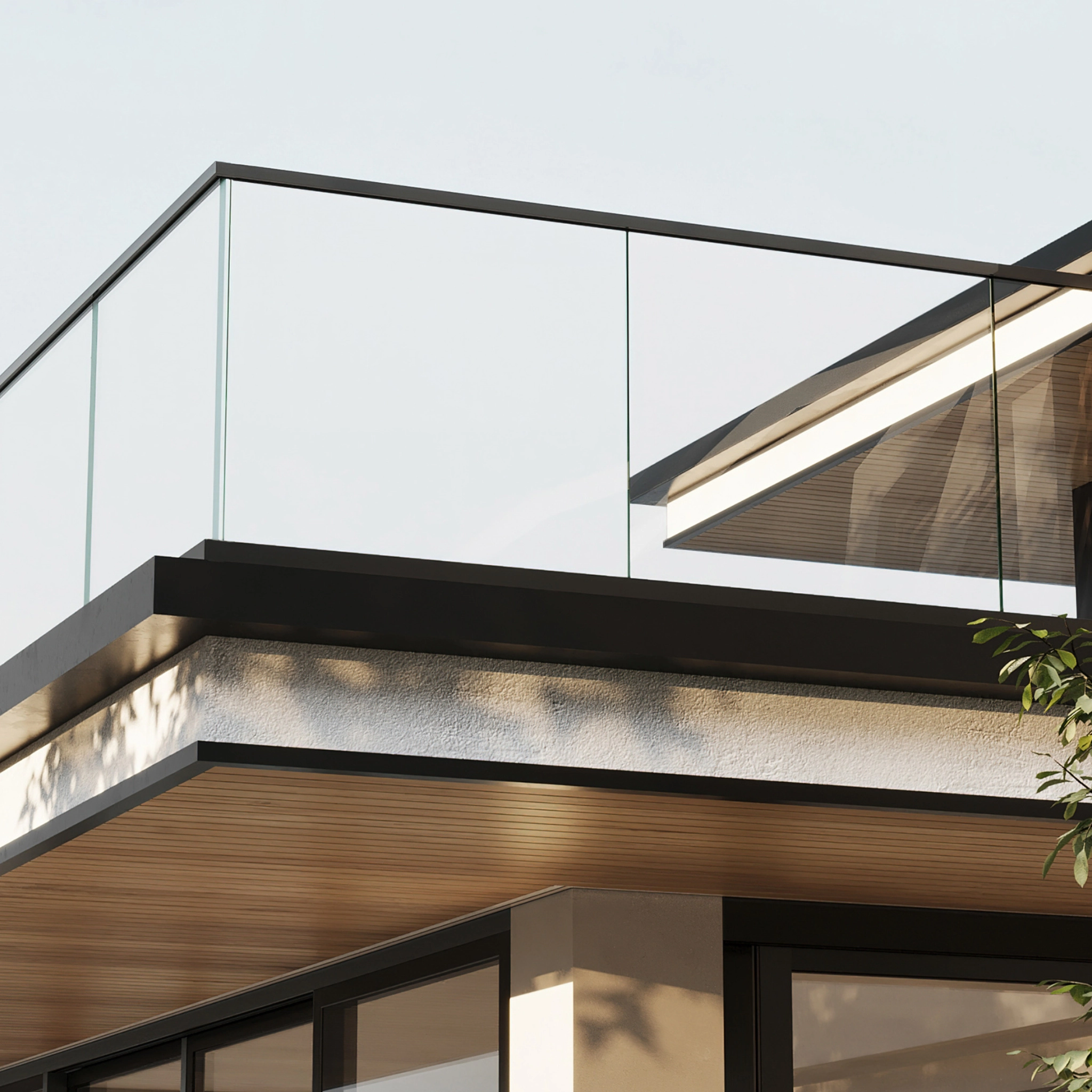 Low-iron Starphire glass panels