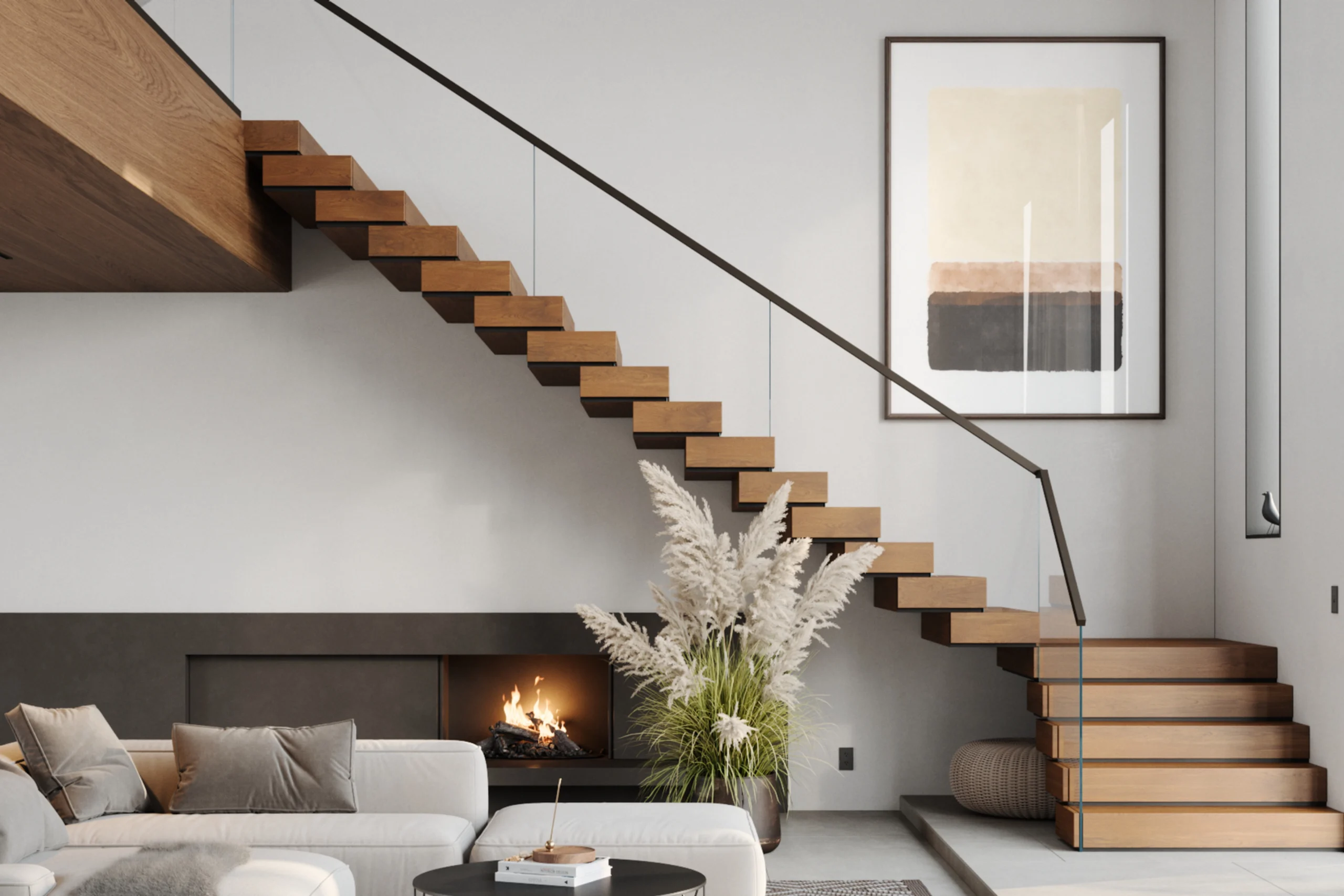 FLIGHT Stack floating staircase