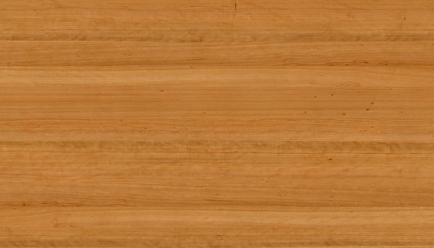 American Cherry with a clearcoat finish
