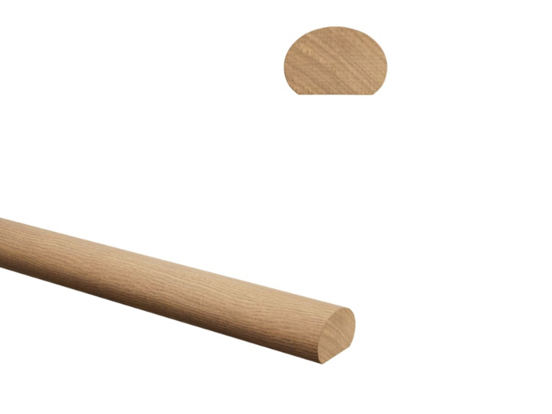 5600 Round wood handrail profile