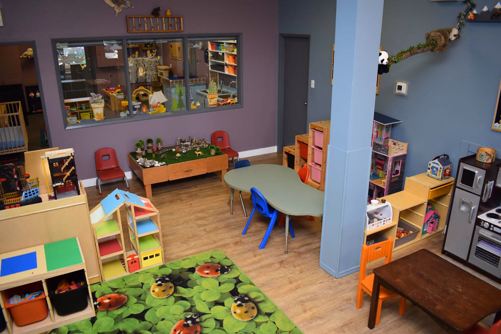 Kreative Kidz Childcare Preschool Room Back Window