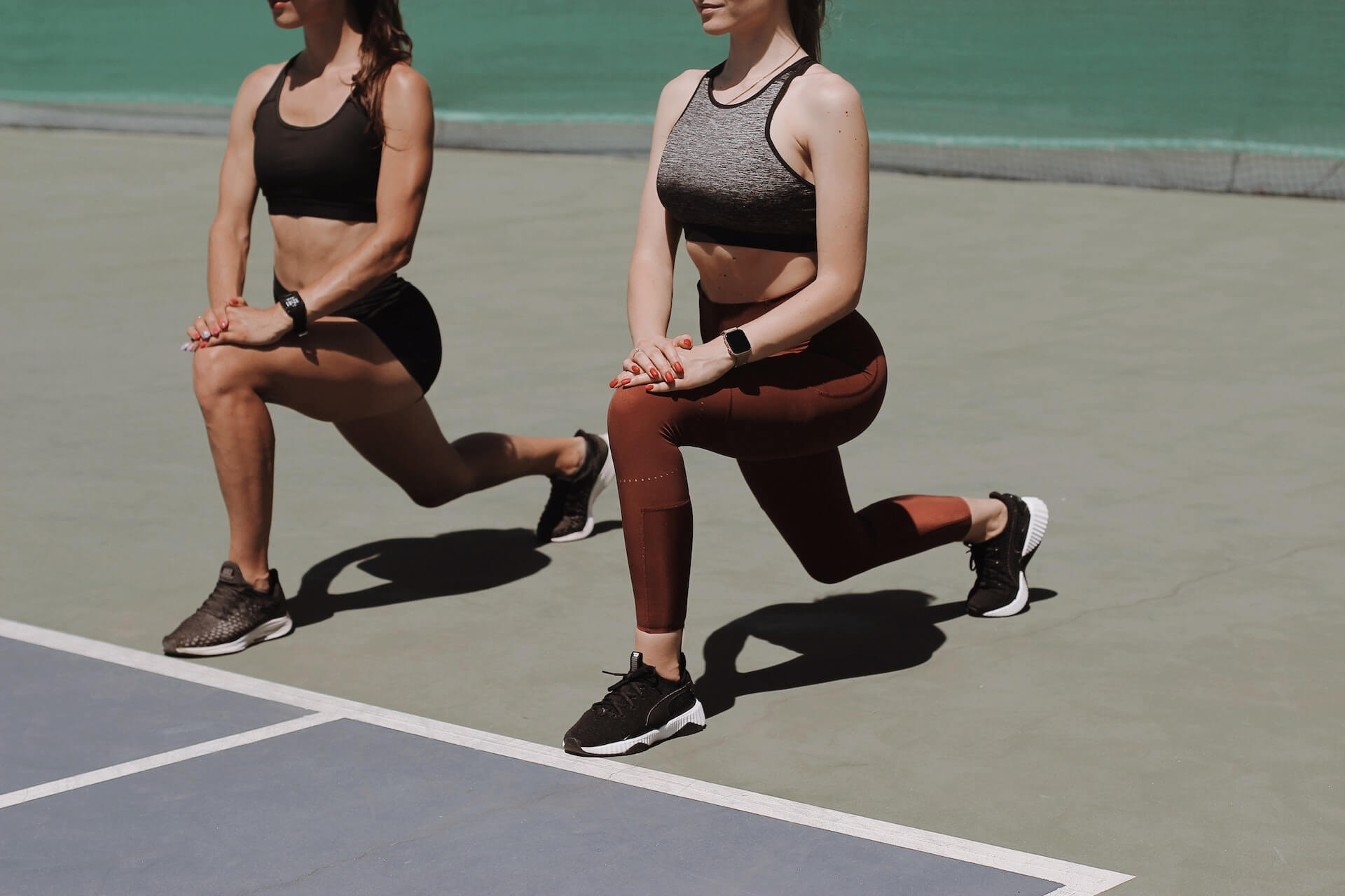 Athletic people