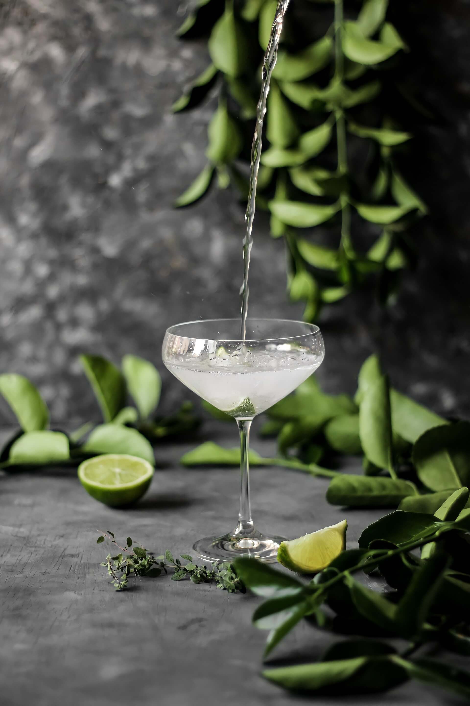 Drink being poured