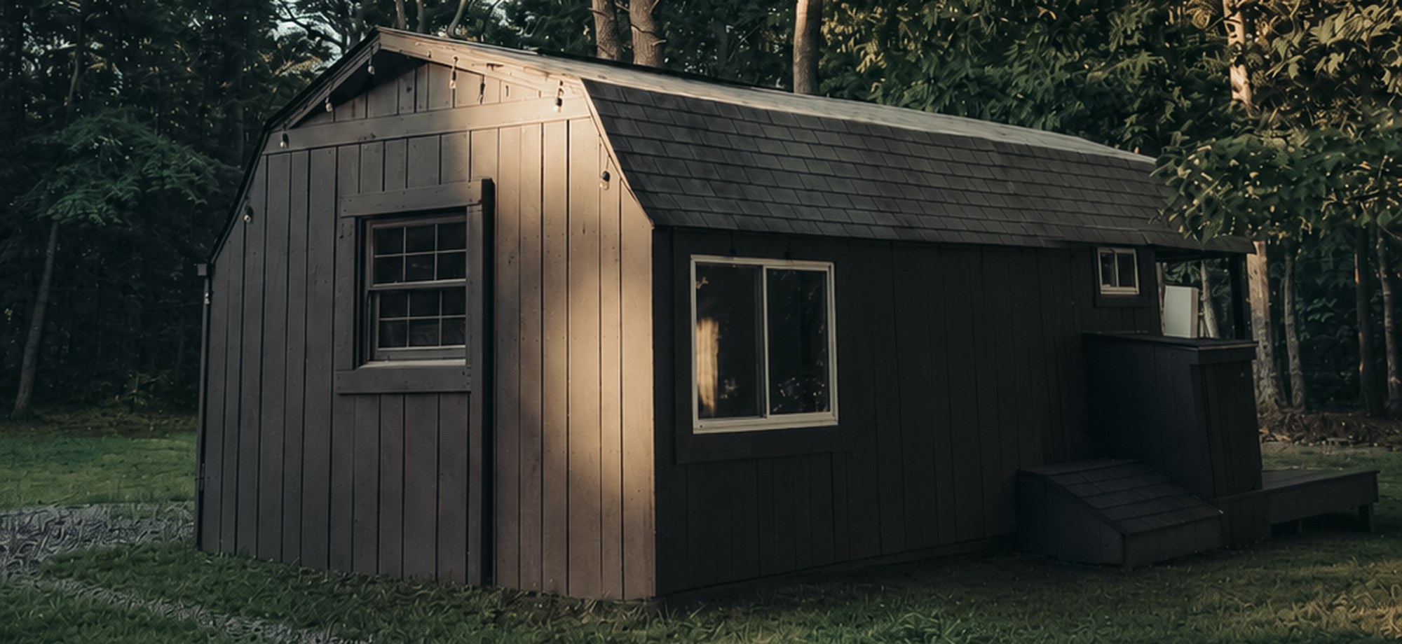 Ember Cabin at GORA, small studio cabin in the forest, Great Cacapon WV
