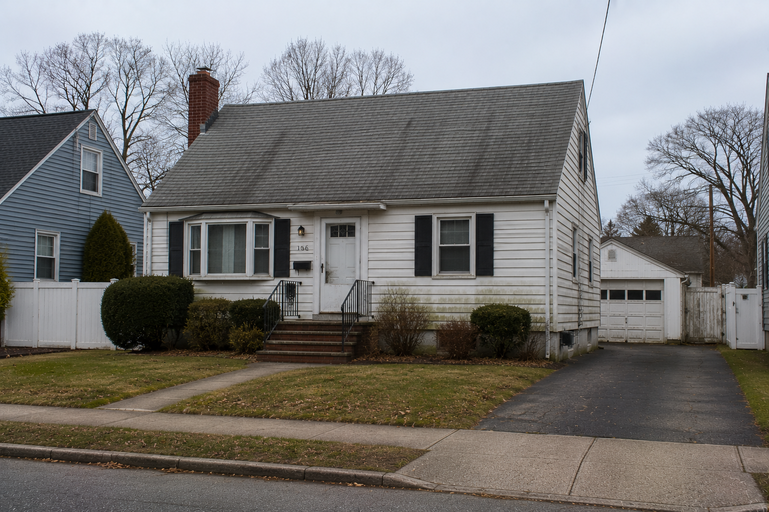 Single-family home on Long Island