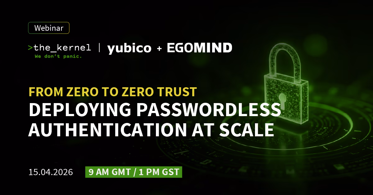 Webinar: From Zero to Zero Trust