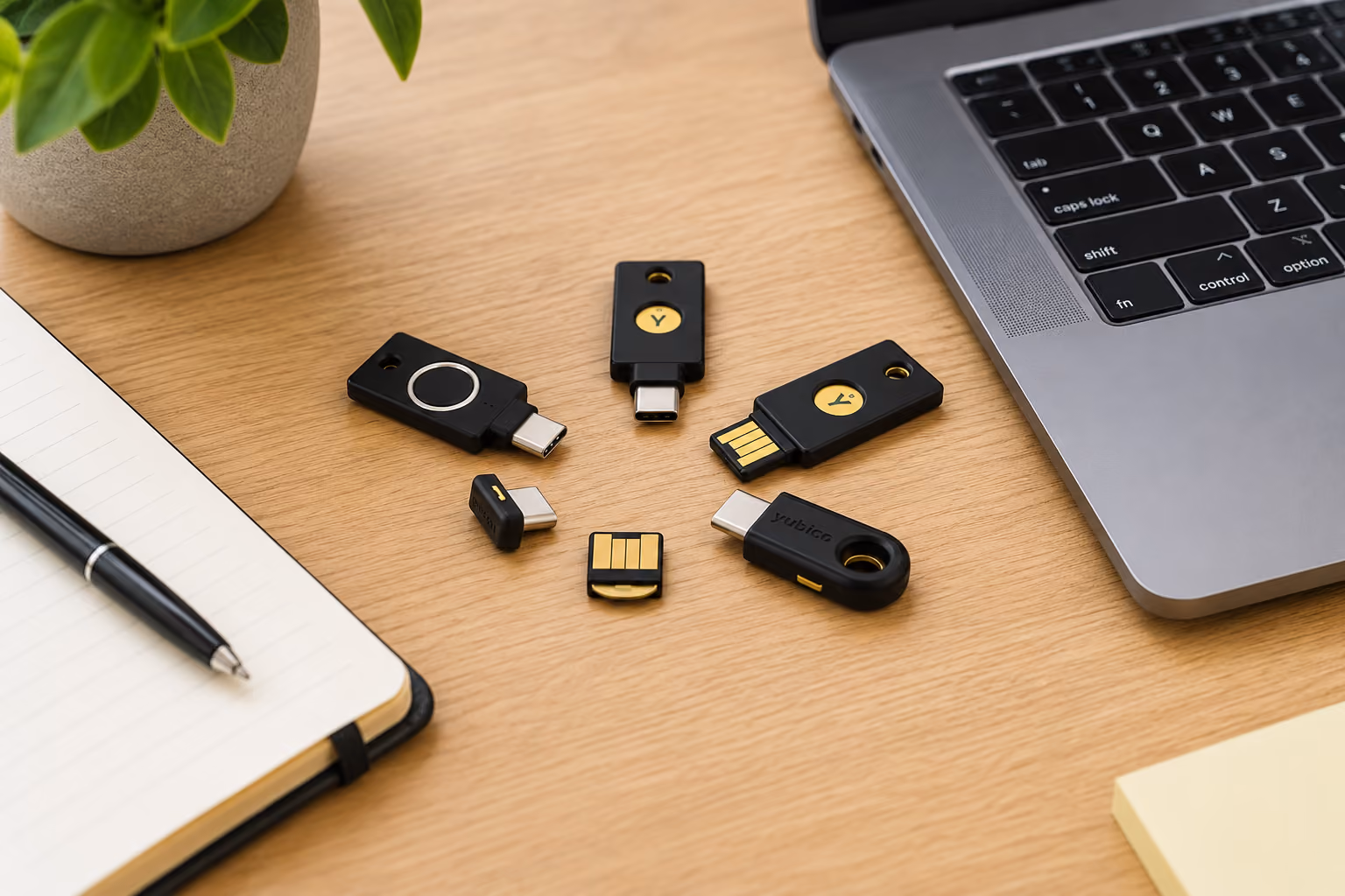 YubiKey hardware security key