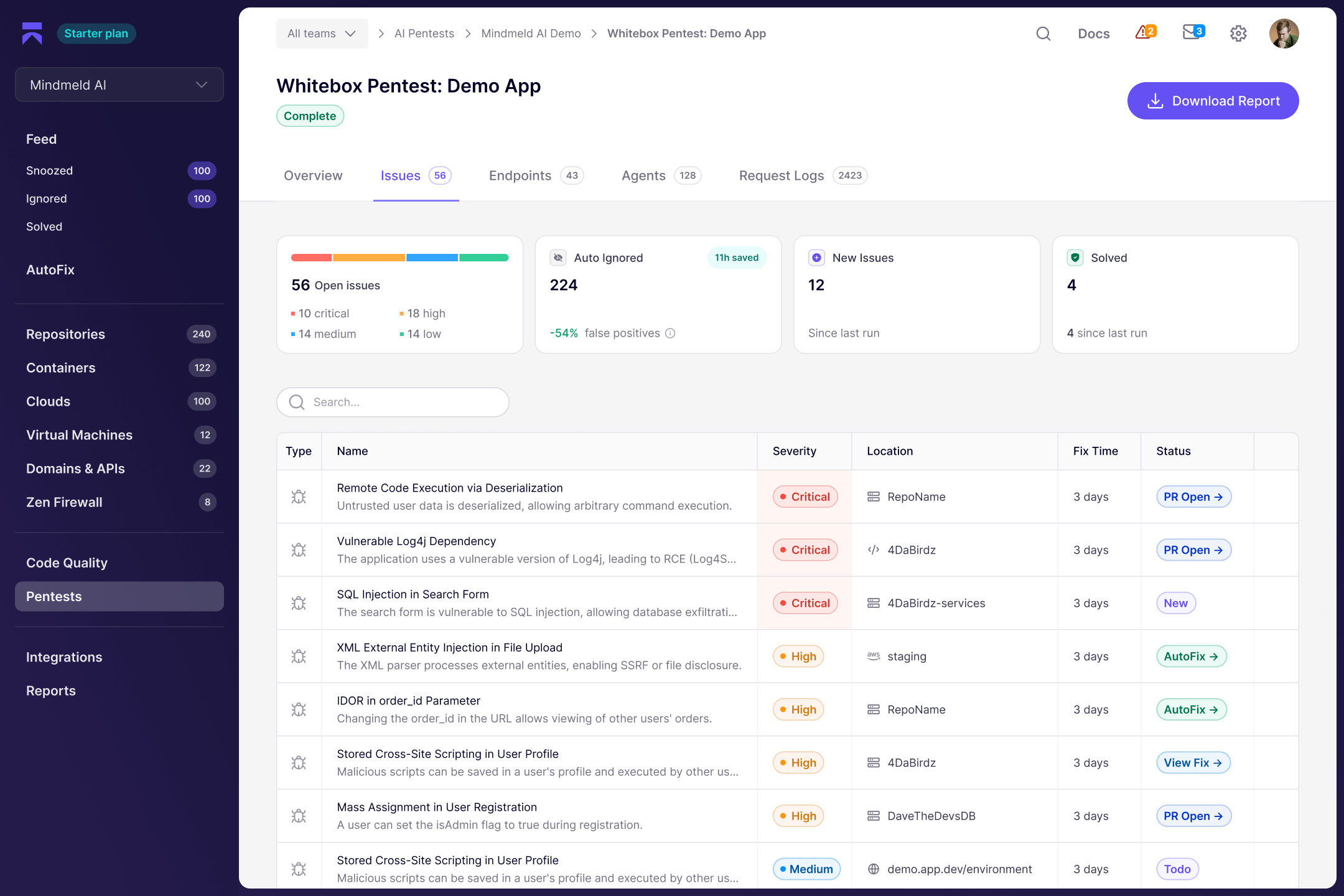 Aikido Security platform