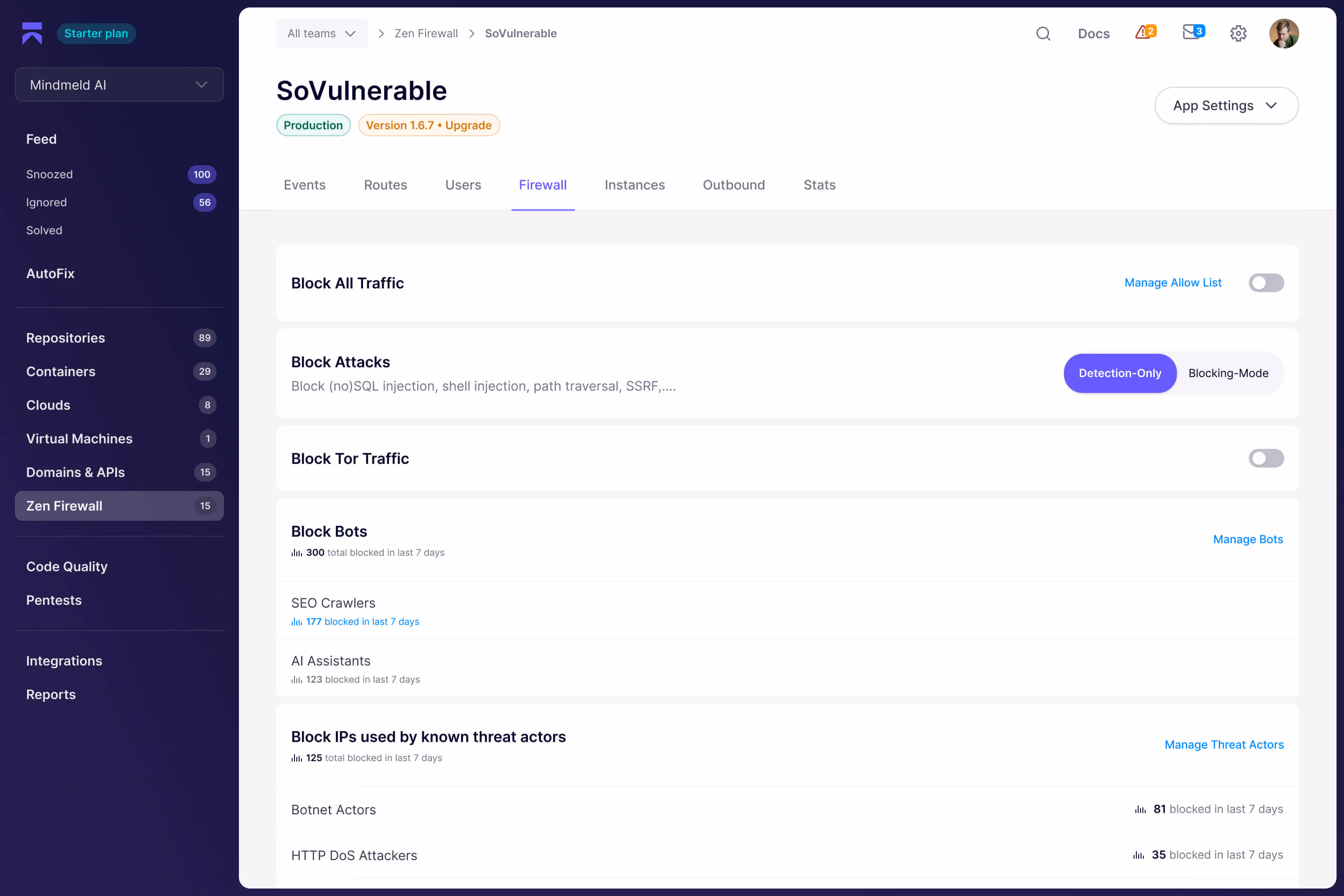 Aikido Security platform