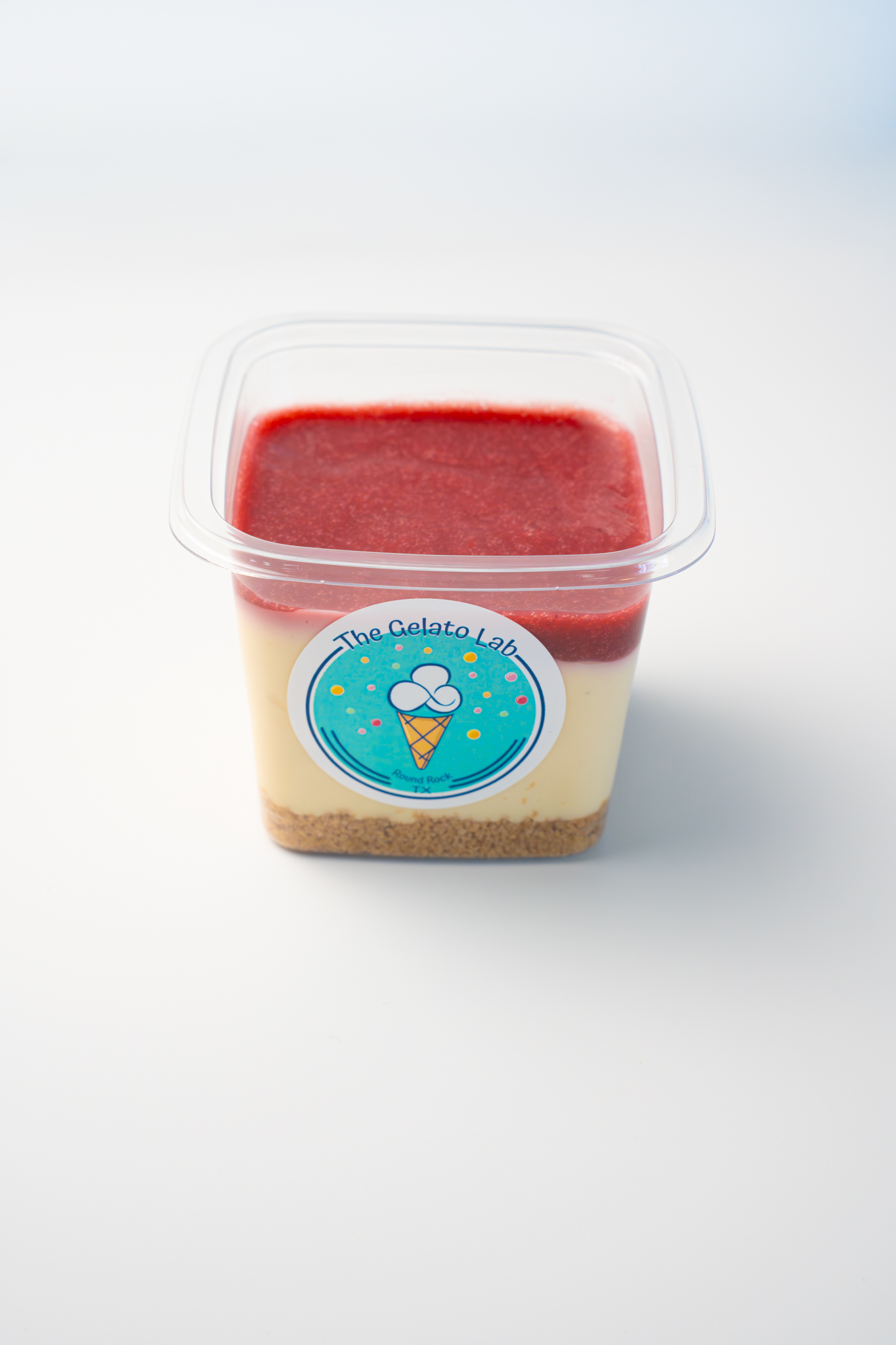 A creamy cheesecake base layered with passion fruit curd and fresh mixed berries. Tart, sweet, and completely scratch-made. The perfect balance of tropical and classic.