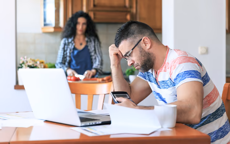 A couple worried about their finances and considering using bankruptcy to stop foreclosure.