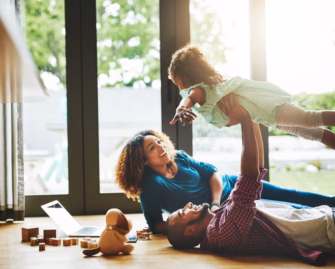 A young family who is renting a home that the owner wants to sell with tenants.