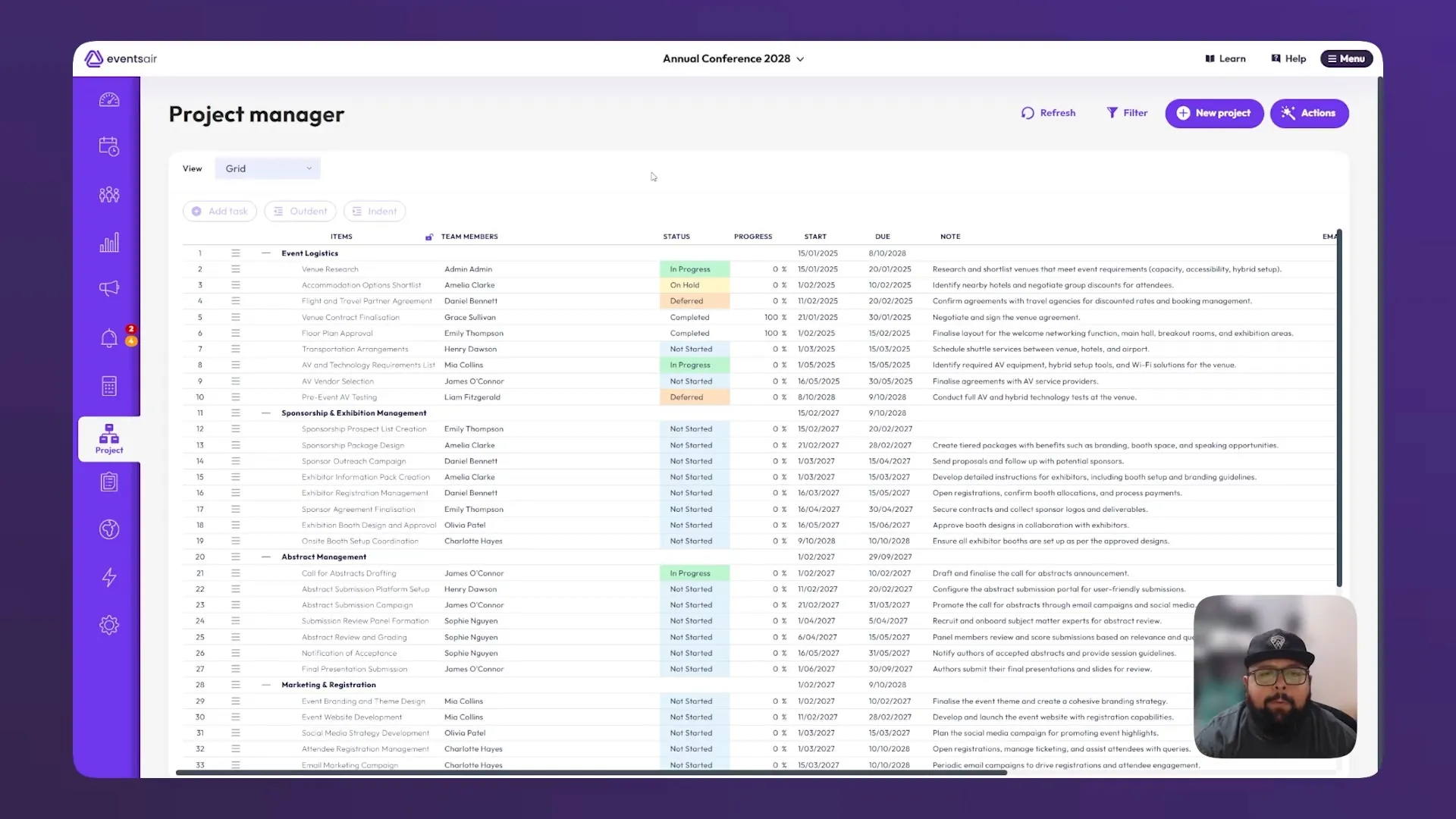 Project management