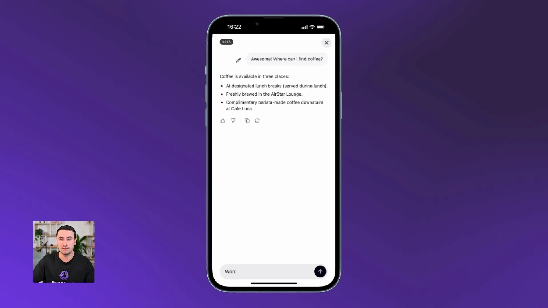In-app Attendee Assistant