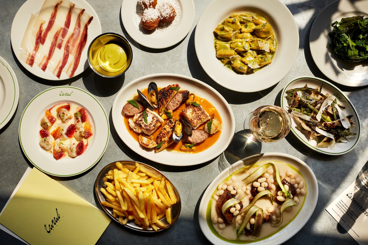 Dish served at Canal Restaurant Westbourne Park