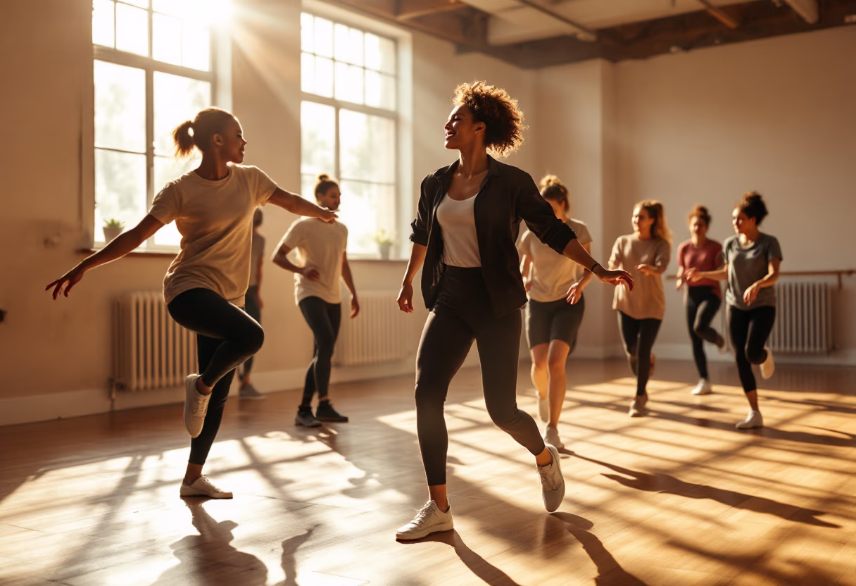 different yoga class settings