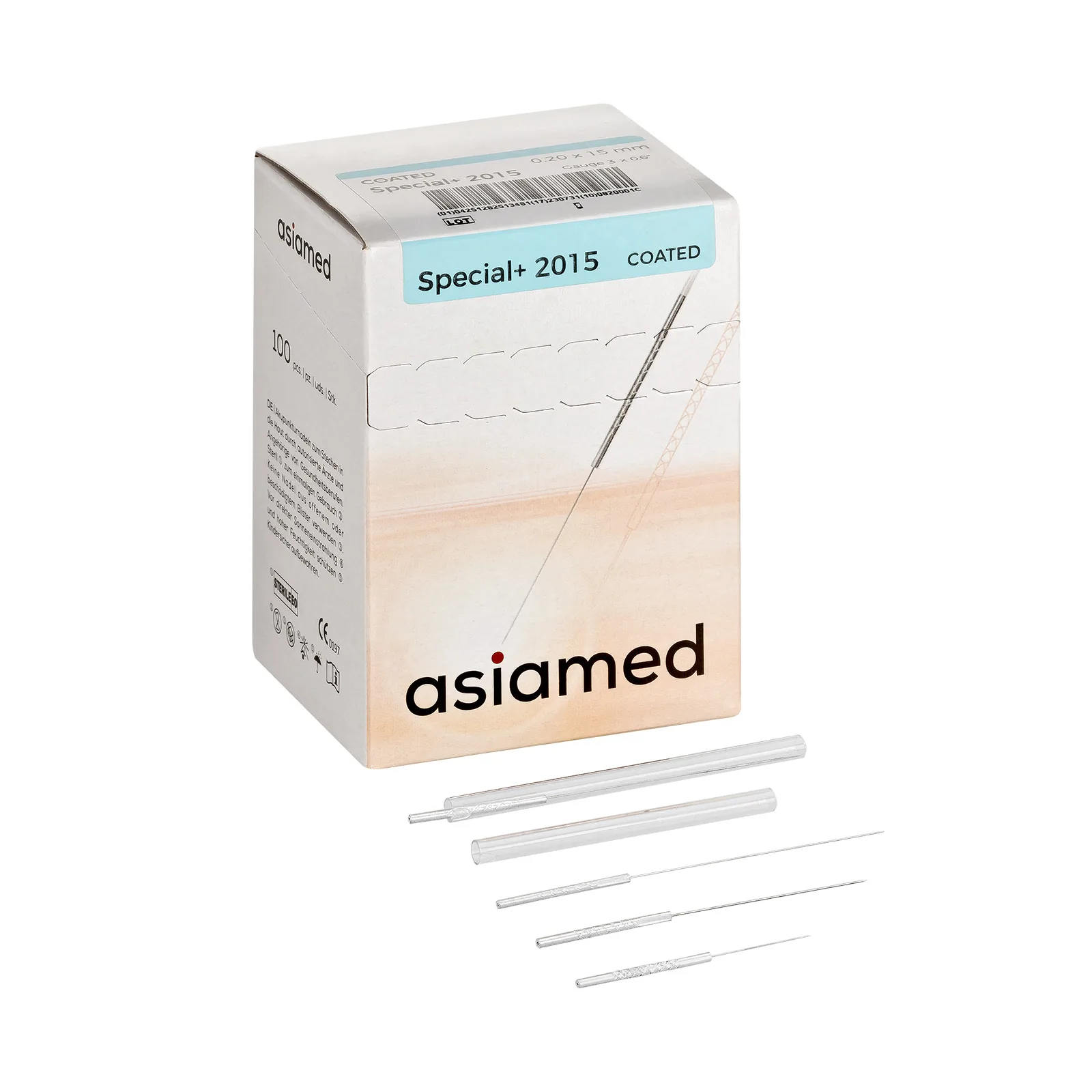 Verpackung asiamed Special+ Akupunkturnadeln
