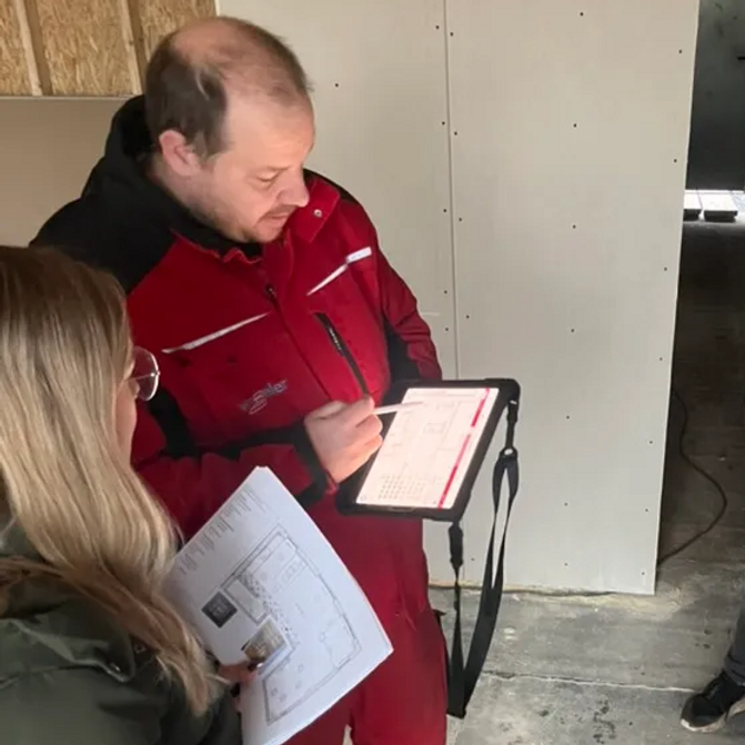 Elektroplanung direkt in der Baubesprechung am iPad mit JETPLAN