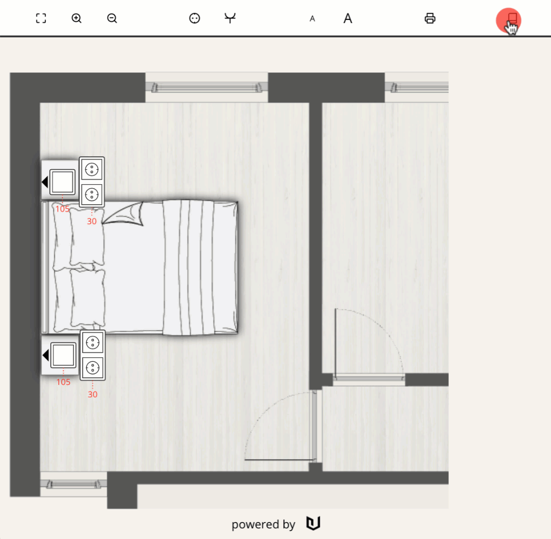 Die Installationshöhen können in JETPLAN leicht angepasst werden