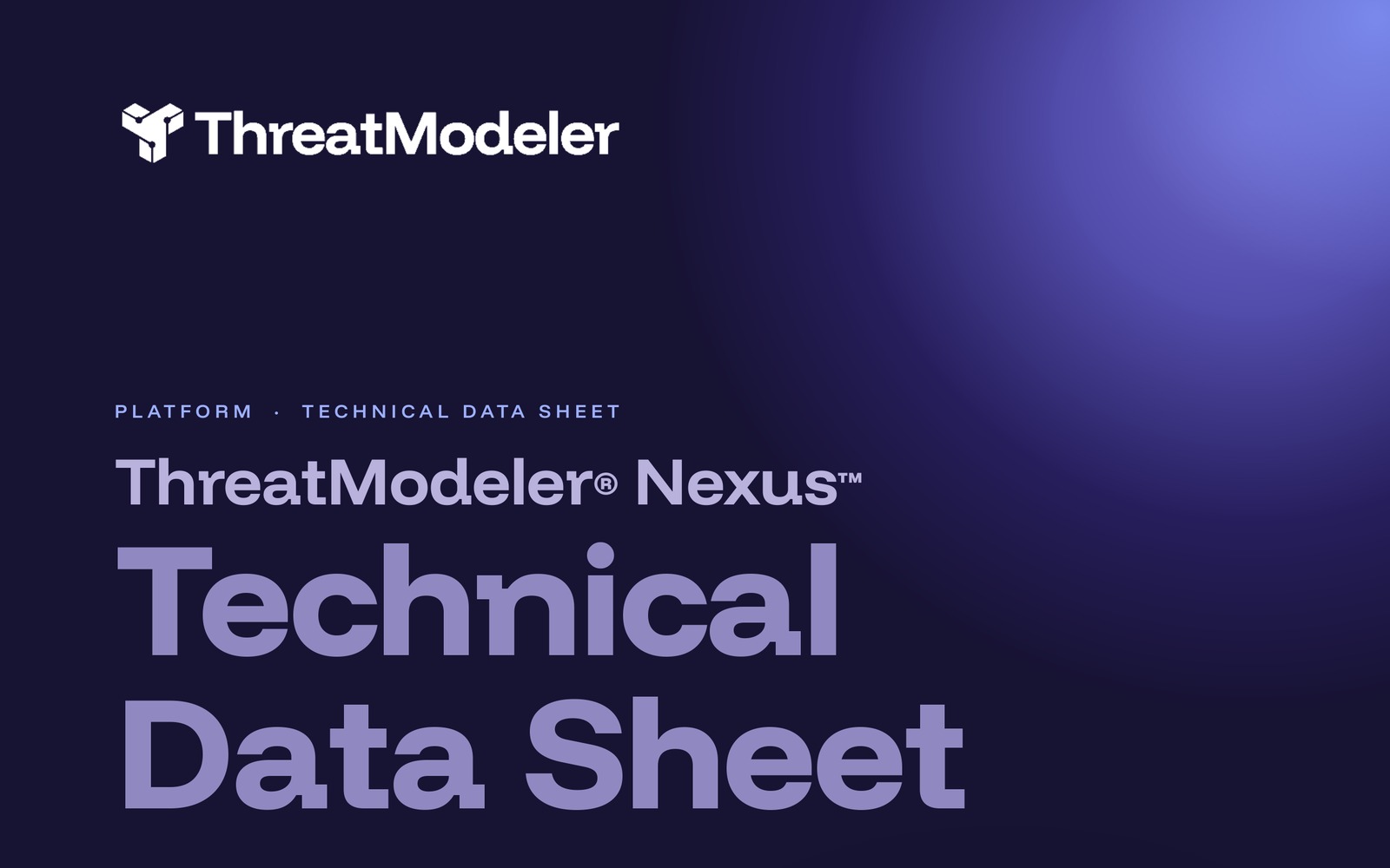 ThreatModeler Nexus Technical Data Sheet
