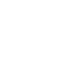 White notification bell icon on black background.